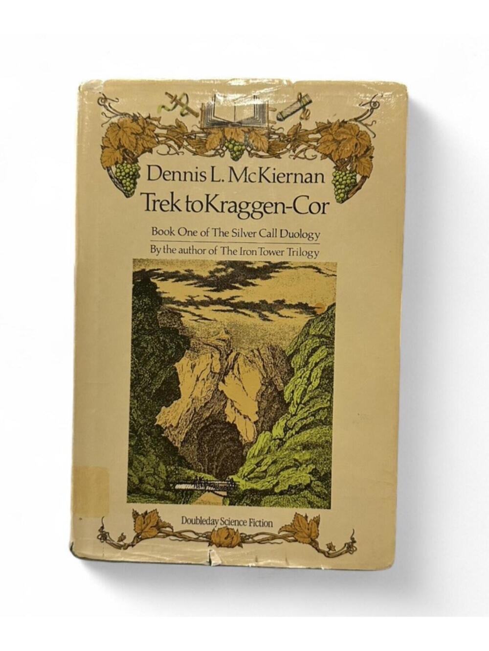 Trek to Kraggen-Cor Dennis L. McKiernan First Edition HC/DJ Ex-Library